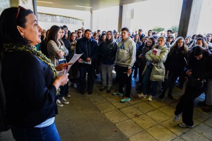 Celebración en la Facultad de Derecho de la Universidad de León de las pruebas selectivas 2023 para el acceso en el a?o 2024, a plazas de formación sanitaria especializada para las titulaciones universitarias de grado/licenciatura/diplomatura de Medicina, Farmacia, Enfermería y ámbito de la Psicología, la Química, la Biología y la Física. -ICAL.