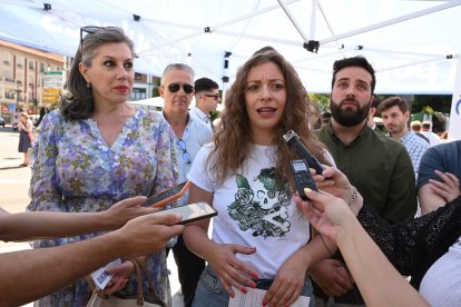 La presidenta del PP de León, Ester Muñoz.- ICAL