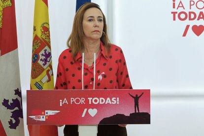 La portavoz de Hacienda del Grupo Socialista en las Cortes de Castilla y León, Rosa Rubio, en una imagen de archivo.- ICAL