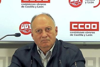 El secretario general de UGT Castilla y León, Faustino Temprano. - ICAL ARCHIVO