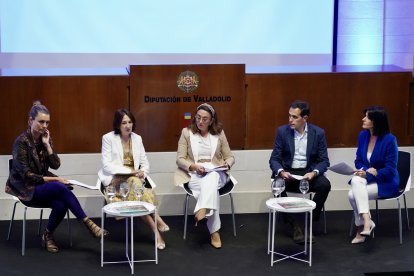 Telefónica presenta los resultados del informe Sociedad Digital en España 2022 en Fuensaldaña, Valladolid. Ical