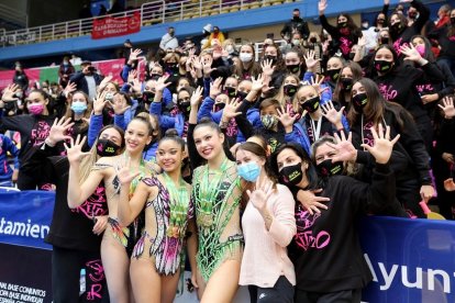 Club Ritmo León, campeón por quinta vez de la Liga Iberdrola. / MONTSE ÁLVAREZ