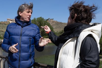 Carlos Martínez, en una imagen de archivo durante la campaña electoral en Soria.-ICAL