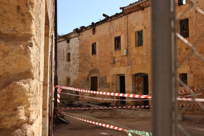 Rastro del fuego en Santibáñez del Val (Burgos).- ICAL