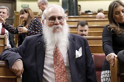El diputado socialista Agustín Zamarrón, en el congreso.-JAVI MARTÍNEZ