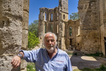 Ovidio Campo, hospitalero en Castrojeriz (Burgos). -ICAL