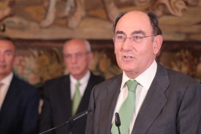 El presidente de Iberdrola, Ignacio Sánchez Galán, en una imagen de archivo.- ICAL