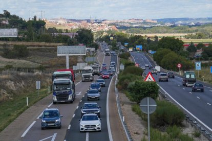 Autovía A-62 entre Tordesillas y Simancas. J. M. LOSTAU