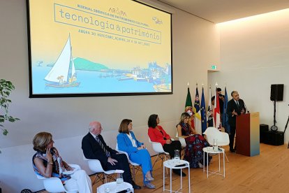 La Junta de Castilla y León participa en la Feria Patrimonio PT, celebrada en Angra do Heroísmo, ciudad de las islas Azores, con un stand referido a AR-PA Castilla y León.- ICAL