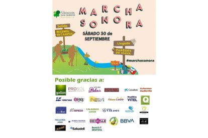 Cartel Marcha San Cebrián.- E.M.
