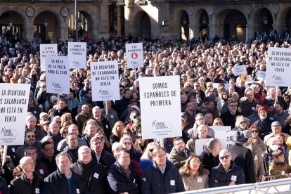 Concentración en Salamanca.-ICAL