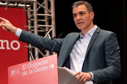 El presidente del Gobierno y secretario general del PSOE, Pedro Sánchez.- EL MUNDO