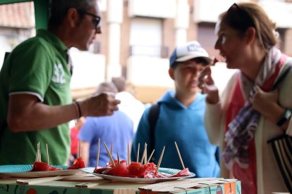 Fotos de la Feria del tomate de Mansilla de las Mulas, en León