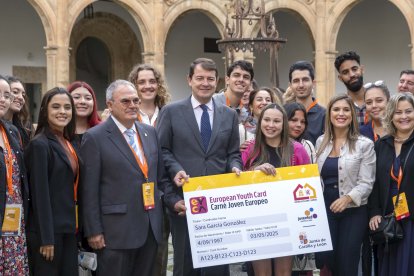 El presidente de la Junta de Castilla y León, Alfonso Fernández Mañueco, inaugura el II Congreso Internacional de Centros de Castilla y León en el Exterior.-ICAL