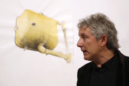 El artista segoviano Luis Moro Merino.-ICAL