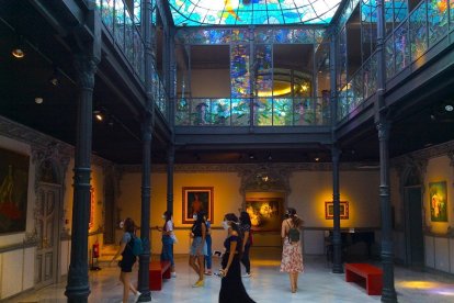 Interior del Museo Art Nouveau Art Déco de Salamanca. - MUSEO ART NOUVEAU ARTE DÉCO