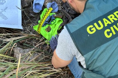 Registro de la Guardia Civil en la operación Bianca contra robos de viviendas. HDS