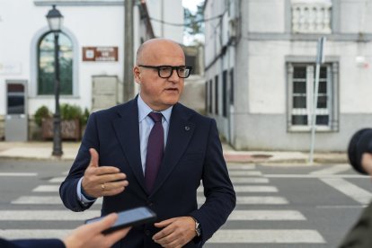 Manuel Baltar, presidente de la Diputación de Ourense. EUROPA PRESS.
