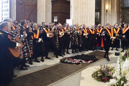 Homenaje de TunaEspaña a la Catedral de Burgos.- ICAL