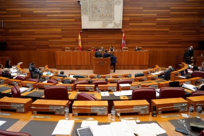 Pleno de las Cortes de Castilla y León. ICAL