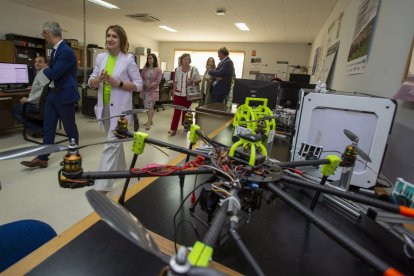 La consejera de Educación, Rocío Lucas, visita el Campus de Ávila de la Universidad de Salamanca.- ICAL