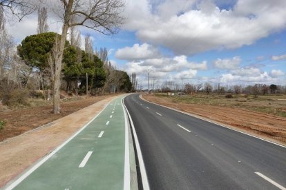 Imagen de archivo de una vía ciclista de Valladolid.- E. M.