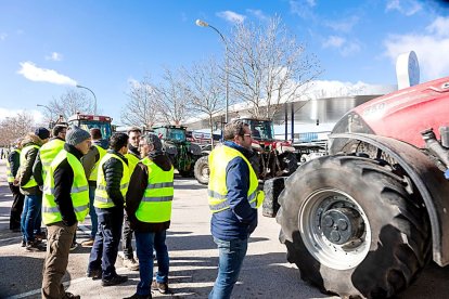 Agricultores se concentran en Soria. ICAL