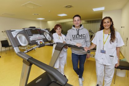 Equipo que ha desarrollado el proyecto en las instalaciones del Clínico de Valladolid.- JOAQUÍN RIVAS