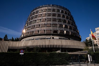 Fachada del Tribunal Constitucional.- EUROPA PRESS