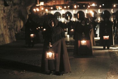 Desfile procesional de la Hermandad de Penitencia o de 