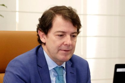 El presidente de la Junta, Alfonso Fernández Mañueco.