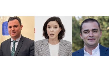 Javier Alfonso Cendón, Andrea Fernández y Manuel Arribas.-ICAL
