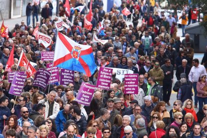 Manifestación por el futuro del Bierzo en Ponferrada