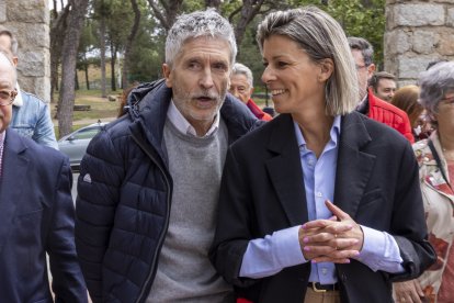 El ministro del Interior, Fernando Grande Marlaska, apoya a la candidatura socialista del Ayuntamiento de Ávila encabezada por Eva Arias.
ICAL