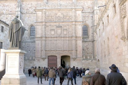 Fachada de la Universidad de Salamanca. ICAL