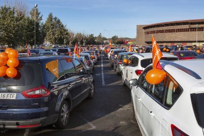 Más Plurales Castilla y León convoca manifestaciones en coche bajo el lema #StopLeyCelaá en Ávila.- ICAL