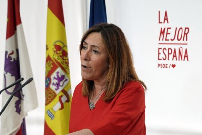 La portavoz del Comité Electoral de Castilla y León, Rosa Rubio.- ICAL