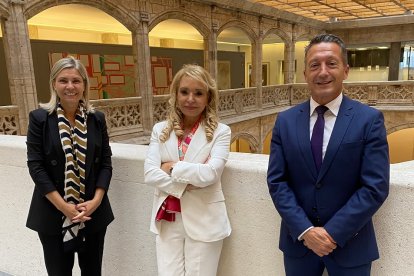 La leonesa Mar Casas Prieto, ganadora en la fase territorial de los Premios Mujer Empresaria CaixaBank 2021 en Castilla y León. - ICAL