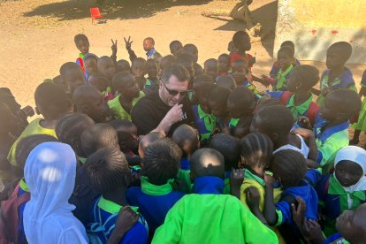 Foto del viaje solidario entre Castilla y León y Gambia.- E.M.