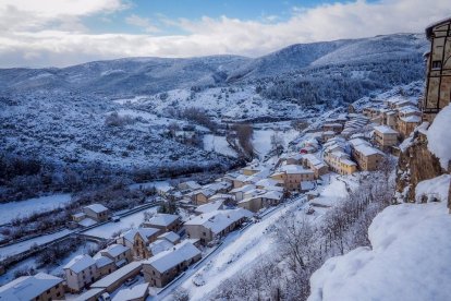 Nevada en Frías (Burgos) - ANTONIO VALLEJO-EUROPA PRESS