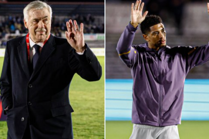 Aranda de Duero se prepara para la disputa de un partido histórico para el pueblo: Arandina-Real Madrid, con dos grandes de la historia del fútbol, Ancelotti y Bellingham. X.R.M.