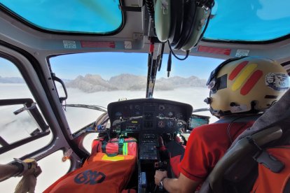 Modelo de helicóptero que participará en operaciones de salvamento a partir de mayo. JCYL