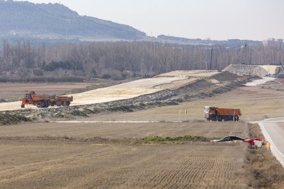 Panorámica de la construcción de la autovía.- JOAQUÍN RIVAS / PHOTOGENIC