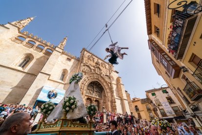 Bajada del Ángel de Aranda de Duero.- ICAL