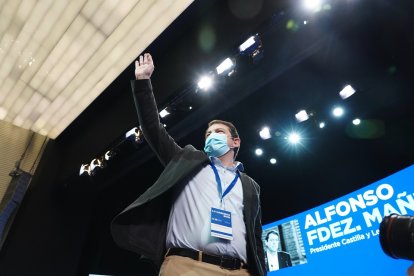 El presidente del PP Castila y en funciones de la Junta, Alfonso Fernández Mañueco. -ICAL