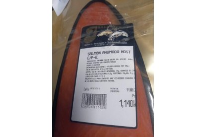 Consumo alerta de 'Listeria monocytogenes' en un lote de salmón ahumado envasado de la marca Joalpesca - AESAN