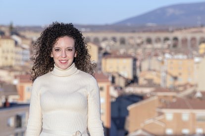 Noemí Otero, candidata de Ciudadanos a la Alcaldía de Segovia. ICAL