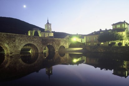 Enclave turístico de Molinaseca (León). R. GRÁFICO: LOS PUEBLOS MÁS BONITOS DE ESPAÑA