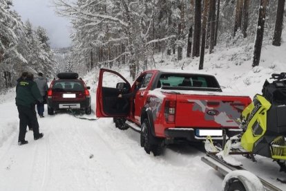 Incidencias en Soria ante el temporal de nieve. -SUBDELEGACIÓN GOBIERNO SORIA