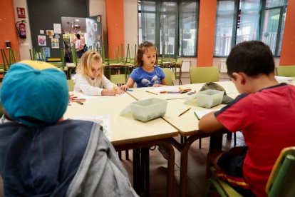 Programa 'Conciliamos verano' en el CEIP Caño Dorado de Zaratán, Valladolid. -ICAL